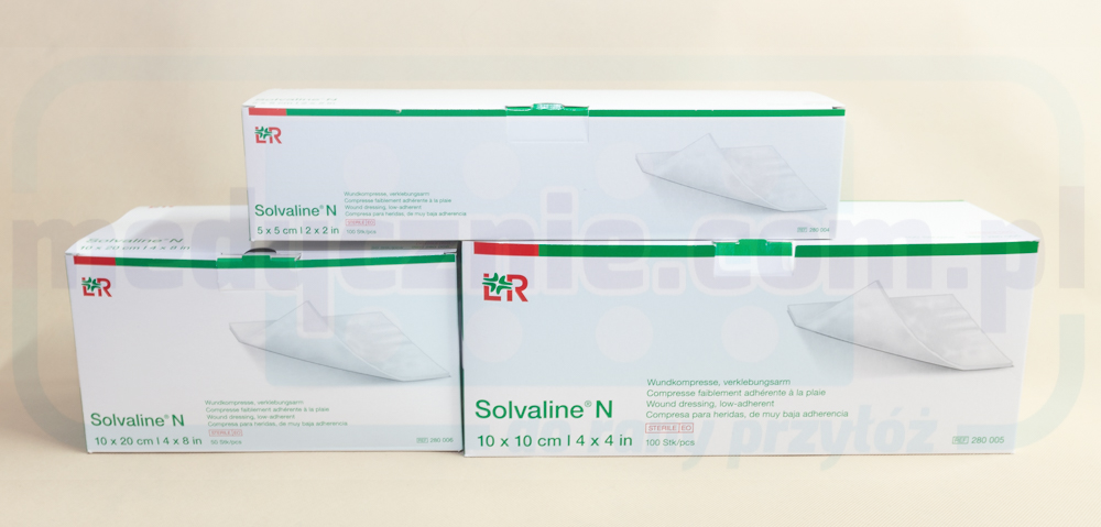 Solvaline N 10*10cm steriler Verband 1Stk.